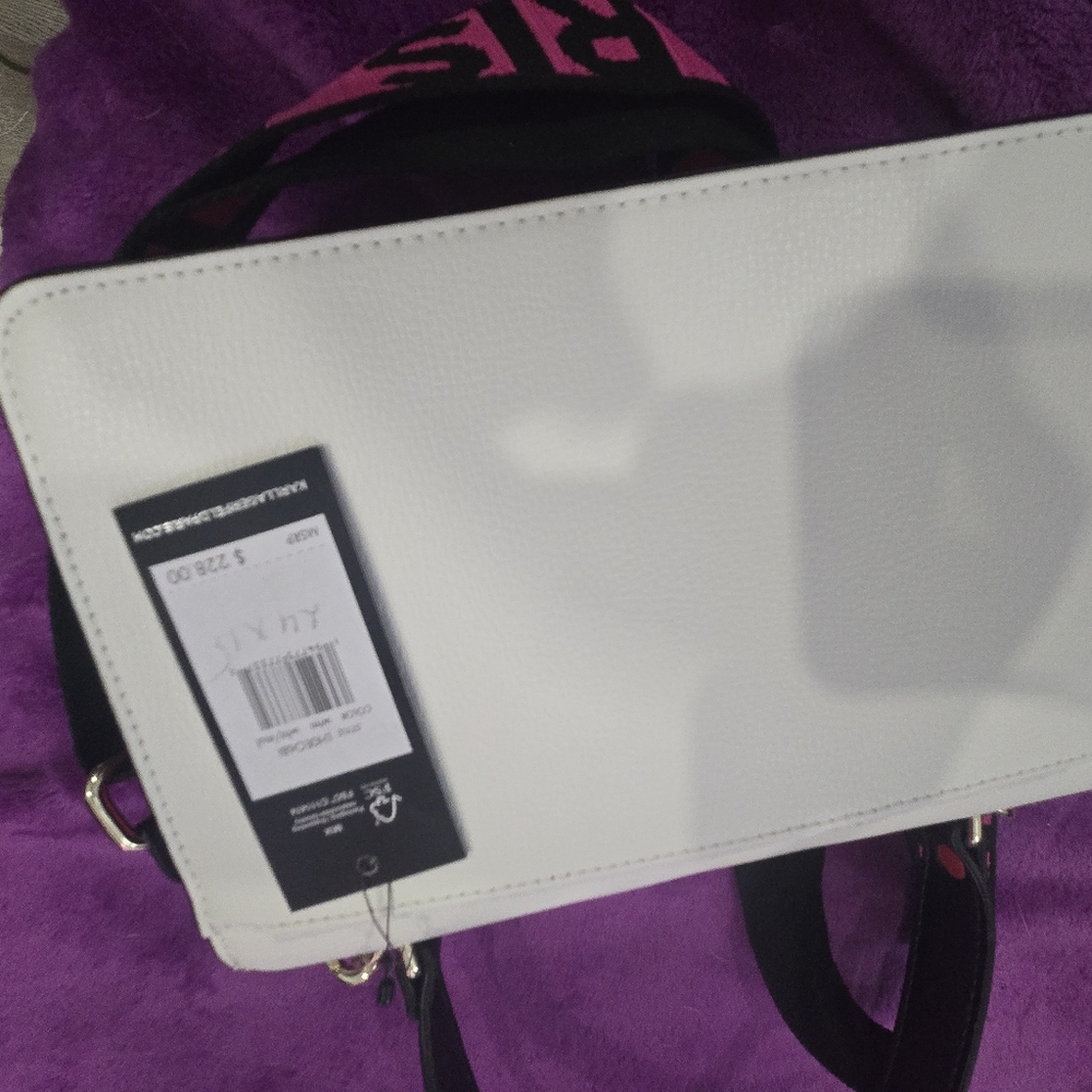 Karl Lagerfeld Crossbody With Long Strap Brand New With Tags Origional Packaging - Picture 7 of 10